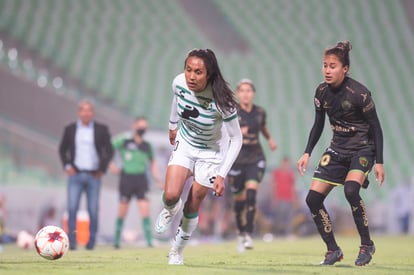 Mariela Jiménez, Karla Zempoalteca | Santos Laguna vs FC Juárez femenil, jornada 16