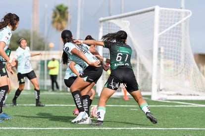 Gineva Lopez, Celeste Guevara | Santos Laguna vs Leon FC Liga MX Femenil sub 18