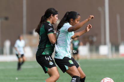 Tania Baca, Pamela Sánchez | Santos Laguna vs Leon FC Liga MX Femenil sub 18