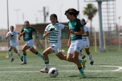 Tania Baca, Alessandra Yanes | Santos vs Leon J18 C2022 Liga MX