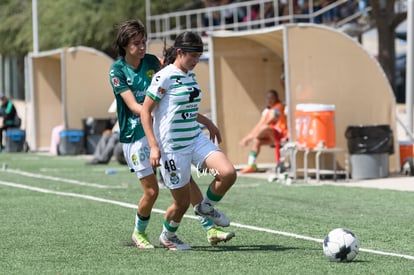 Tania Baca, Alessandra Yanes | Santos vs Leon J18 C2022 Liga MX