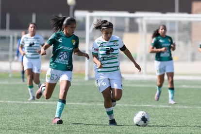 Paulina Peña, Pamela Sánchez | Santos vs Leon J18 C2022 Liga MX