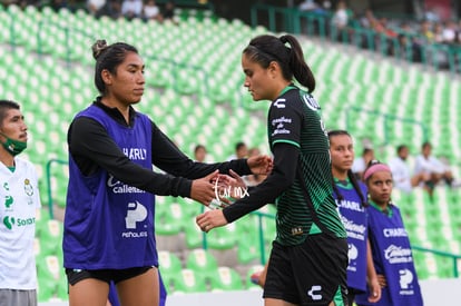 Stephanie Soto, Estela Gómez | Santos Laguna vs León femenil J5