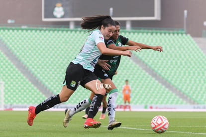 Brenda López, Mayalu Rausch | Santos Laguna vs León femenil J5