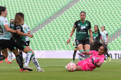 Hannia De Ávila, Priscila Padilla | Santos Laguna vs León femenil J5