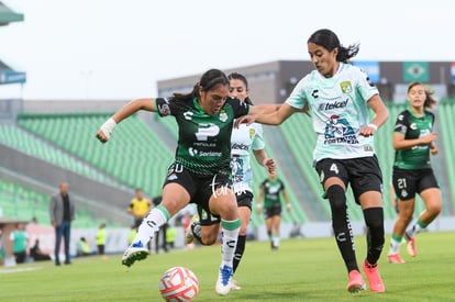 Judith Félix , Liliana Sánchez | Santos Laguna vs León femenil J5