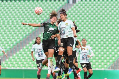 Priscila Padilla, Yashira Barrientos | Santos Laguna vs León femenil J5