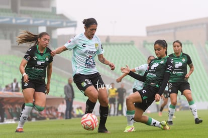 Stephanie Soto, Priscila Padilla, Maria Gordillo | Santos Laguna vs León femenil J5