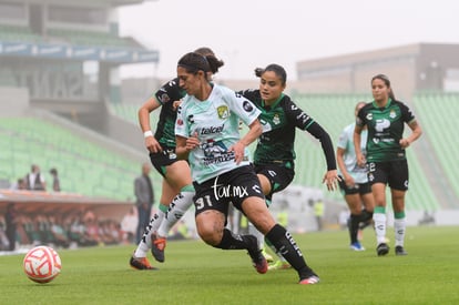 Stephanie Soto, Maria Gordillo | Santos Laguna vs León femenil J5