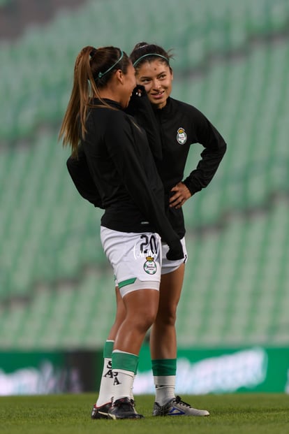 Lizbeth Pérez, Joseline Hernández | Santos vs Leon J6 C2022 Liga MX femenil