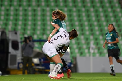 Lucero Lara, Daniela Calderón | Santos vs Leon J6 C2022 Liga MX femenil