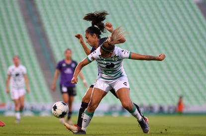 Alexia Villanueva, Adriana Calzadillas | Santos vs Mazatlán J17 C2022 Liga MX femenil