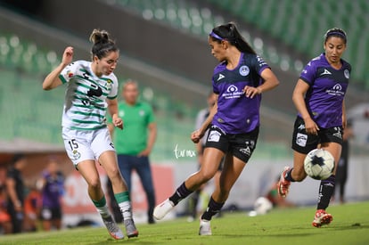 Daniela Delgado, Ixchebel Romero | Santos vs Mazatlán J17 C2022 Liga MX femenil