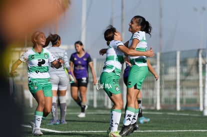 Celebran gol de Celeste, Britany Hernández, Celeste Guevara, | Santos Laguna vs Mazatlán J5 A2022 Liga MX