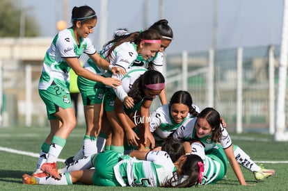 Frida Cussin, Audrey Vélez, Paola Vidal, Alexia Valenzuela, | Santos Laguna vs Mazatlán J5 A2022 Liga MX