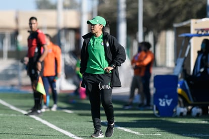 Claudia Rios, DT Santos femenil sub 17 | Santos vs Monterrey J1 C2022 Liga MX