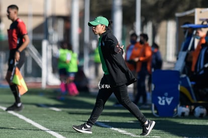 Claudia Rios, DT Santos femenil sub 17 | Santos vs Monterrey J1 C2022 Liga MX