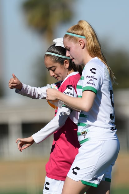 Luisa González, Alexa Ostos | Santos vs Monterrey J1 C2022 Liga MX