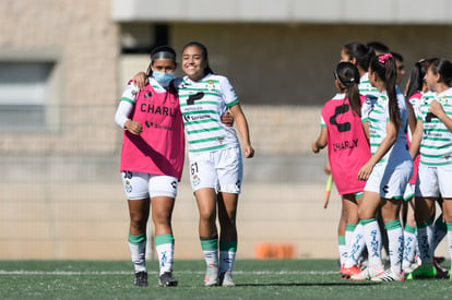 Ana Flores, Celeste Guevara | Santos vs Monterrey J1 C2022 Liga MX