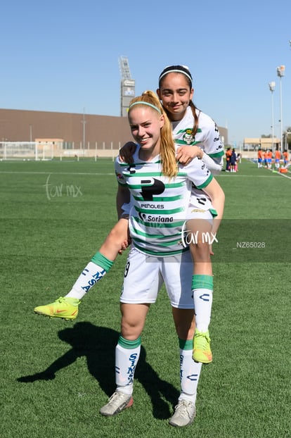 Luisa González, Alexa Ostos | Santos vs Monterrey J1 C2022 Liga MX