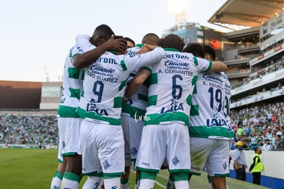 Festejo de gol Brian Lozano | Santos vs Pachuca J12 C2022 Liga MX