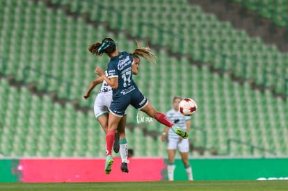 Alexia Villanueva, Jacquelyn Kosegarten | Santos vs Puebla J14 A2022 Liga MX femenil