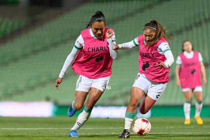 Lizbeth Pérez, Mariela Jiménez | Santos vs Puebla J14 A2022 Liga MX femenil