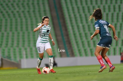 Alexxandra Ramírez, María López | Santos vs Puebla J14 A2022 Liga MX femenil