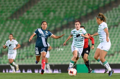 Daniela Delgado, Jessica Tenorio | Santos vs Puebla J14 A2022 Liga MX femenil