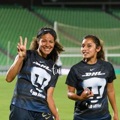 Aerial Chavarin, Yaneisy Rodriguez | Santos Laguna vs Pumas UNAM J7 A2022 Liga MX femenil