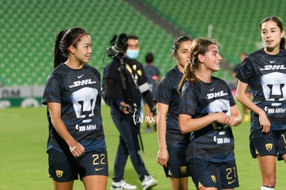 María Yokoyama, Natalia Macías Valadez | Santos Laguna vs Pumas UNAM J7 A2022 Liga MX femenil