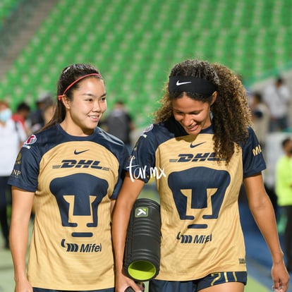 Aerial Chavarin, María Yokoyama | Santos Laguna vs Pumas UNAM J7 A2022 Liga MX femenil