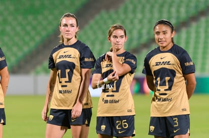 Lucia Rodríguez, Rebeca Zavaleta, Chandra Eigenberger | Santos Laguna vs Pumas UNAM J7 A2022 Liga MX femenil