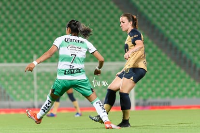 Chandra Eigenberger | Santos Laguna vs Pumas UNAM J7 A2022 Liga MX femenil