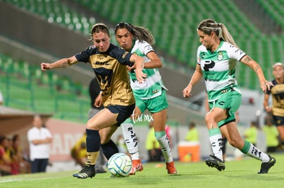 Sheila Pulido, Chandra Eigenberger | Santos Laguna vs Pumas UNAM J7 A2022 Liga MX femenil