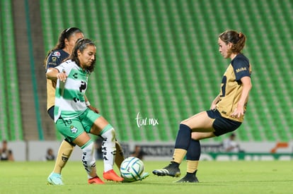 Chandra Eigenberger, Cinthya Peraza | Santos Laguna vs Pumas UNAM J7 A2022 Liga MX femenil