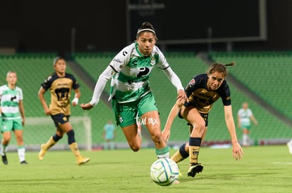 Lia Romero, Deneva Cagigas | Santos Laguna vs Pumas UNAM J7 A2022 Liga MX femenil