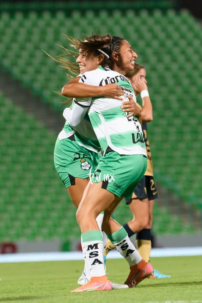 Del gol de Desarae, Desarae Félix, Lia Romero | Santos Laguna vs Pumas UNAM J7 A2022 Liga MX femenil