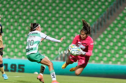 Lia Romero, Miriam Aguirre | Santos Laguna vs Pumas UNAM J7 A2022 Liga MX femenil