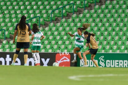 Diana Gómez, Marianne Martínez | Santos Laguna vs Pumas UNAM J7 A2022 Liga MX femenil