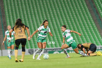 Katia Estrada, Desarae Félix | Santos Laguna vs Pumas UNAM J7 A2022 Liga MX femenil