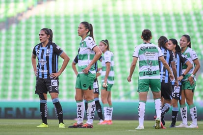 Priscila Padilla, Jazmín Enrigue | Santos Laguna vs Querétaro J1 A2022 Liga MX femenil