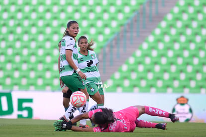 Hannia De Ávila, Priscila Padilla | Santos Laguna vs Querétaro J1 A2022 Liga MX femenil