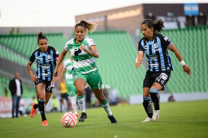 Alexia Villanueva, Alondra Camargo | Santos Laguna vs Querétaro J1 A2022 Liga MX femenil