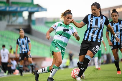 Alexia Villanueva, Alondra Camargo | Santos Laguna vs Querétaro J1 A2022 Liga MX femenil