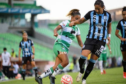 Alexia Villanueva, Alondra Camargo | Santos Laguna vs Querétaro J1 A2022 Liga MX femenil