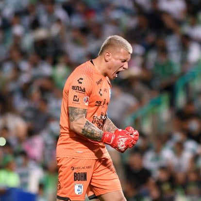 celebra gol, Washington Aguerre | Santos vs Queretaro J14 C2022 Liga MX