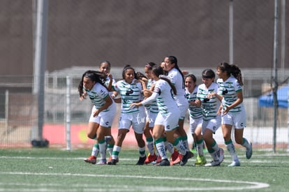 Festejo de gol, Paulina Peña, Paulina Peña | Santos vs Tigres J16 C2022 Liga MX