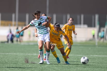 Yessenia Novella, Sofia Jimenez | Santos vs Tigres J16 C2022 Liga MX