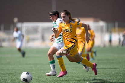 Tania Baca, Ana Garza | Santos vs Tigres J16 C2022 Liga MX